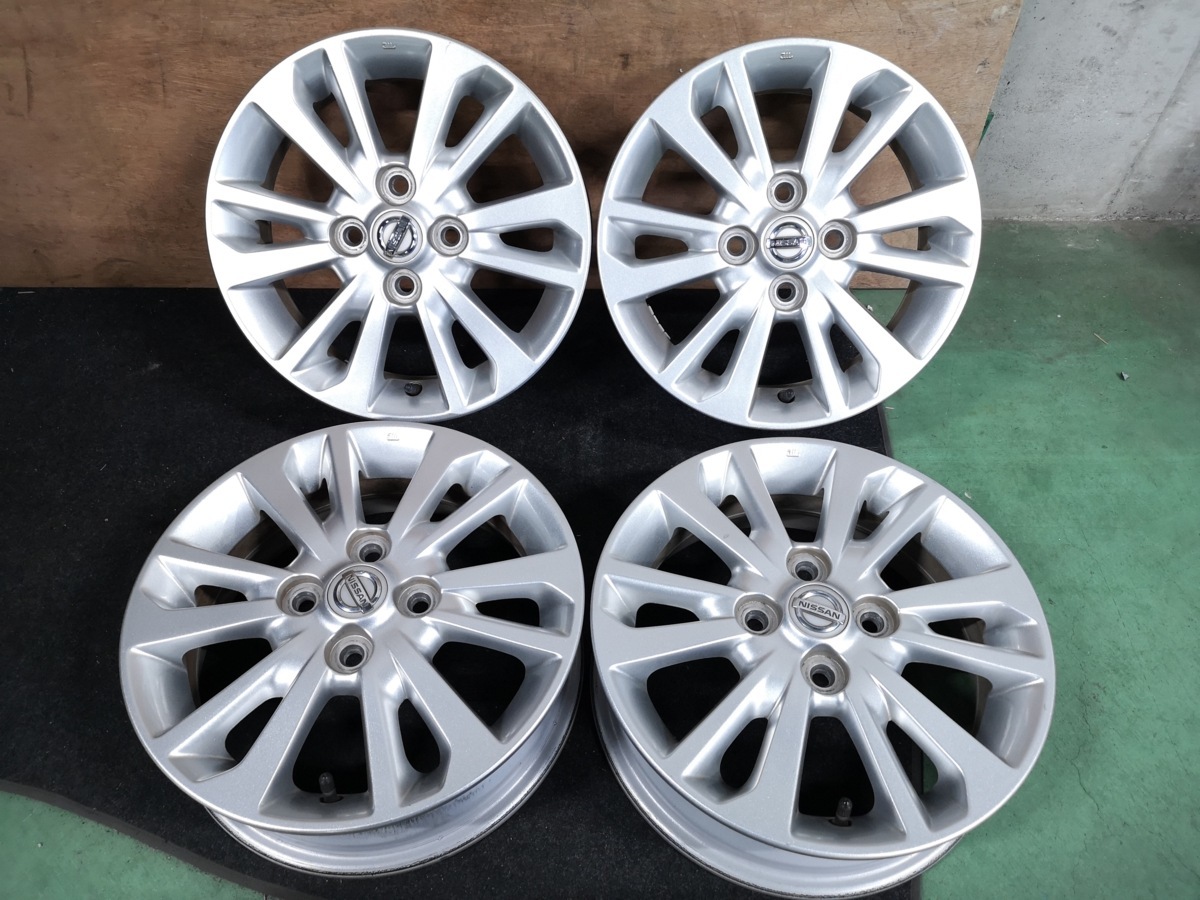 【最安値，大得価】 アルミホイール 4本 日産 デイズ B21W 14x4.5J+46 100 4H(純正品)｜売買されたオークション情報、yahooの商品情報をアーカイブ公開 - オークファン 4穴