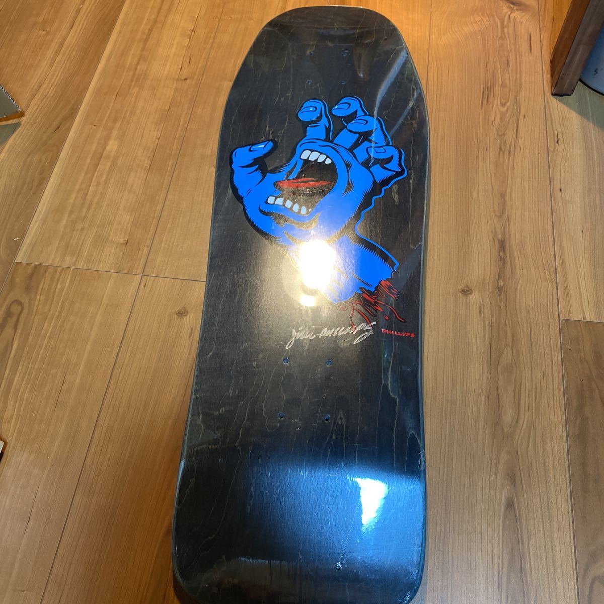 サンタクルーズ　ジムフィリップス　サイン入りデッキ