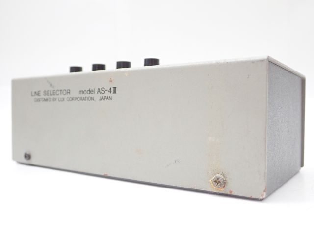 LUXMAN ラックスマン ラインセレクター AS-4Ⅲ AS-4III - Yahoo 公式