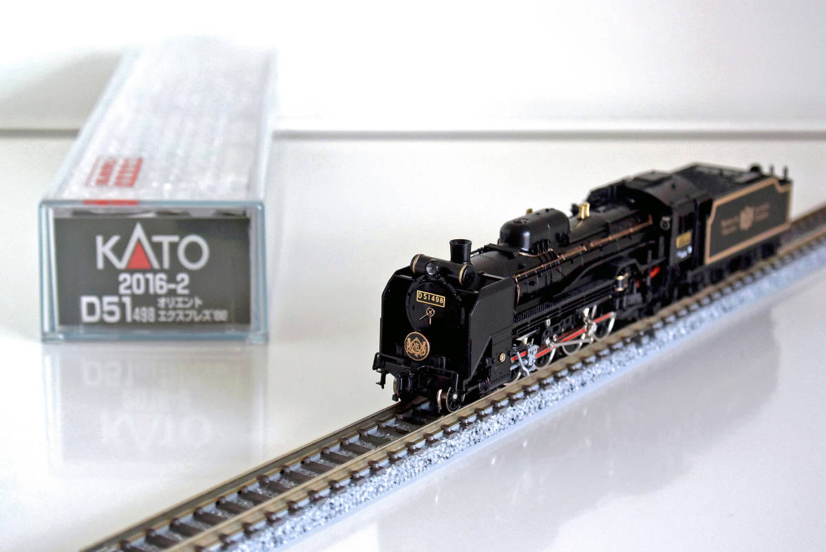 KATO 2016-2 ◇ Ｄ５１ 498 オリエントエクスプレス’88 蒸気機関車 〈美品・即決〉※2012年ロット分