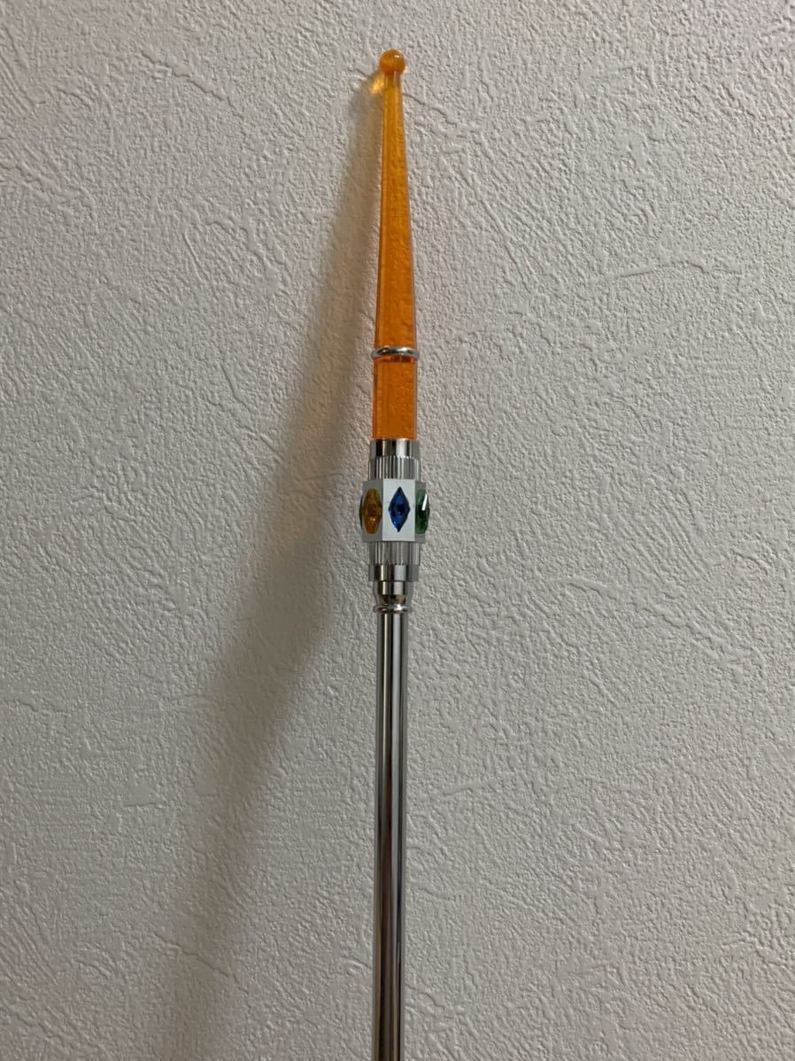 当時物 オレンジ 42cm コーナーポール 旧車 フェンダーランプ ネオン