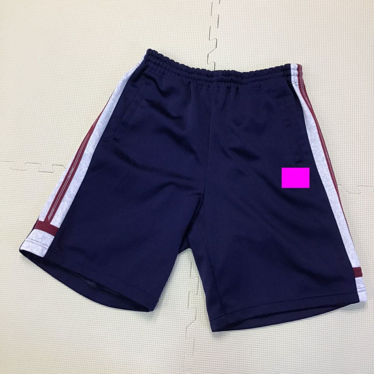 FTJ-554 (中古) 栃木県 作新学院高等学校 ジャージ 上下 5点セット /L/XO/長袖/半袖/長ズボン/ハーフパンツ/女子生徒/高校/体操着/体操服
