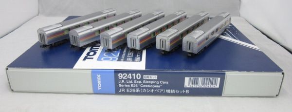 TOMIX 92410 JR E26系(カシオペア) 増結セットB 6両セット【D