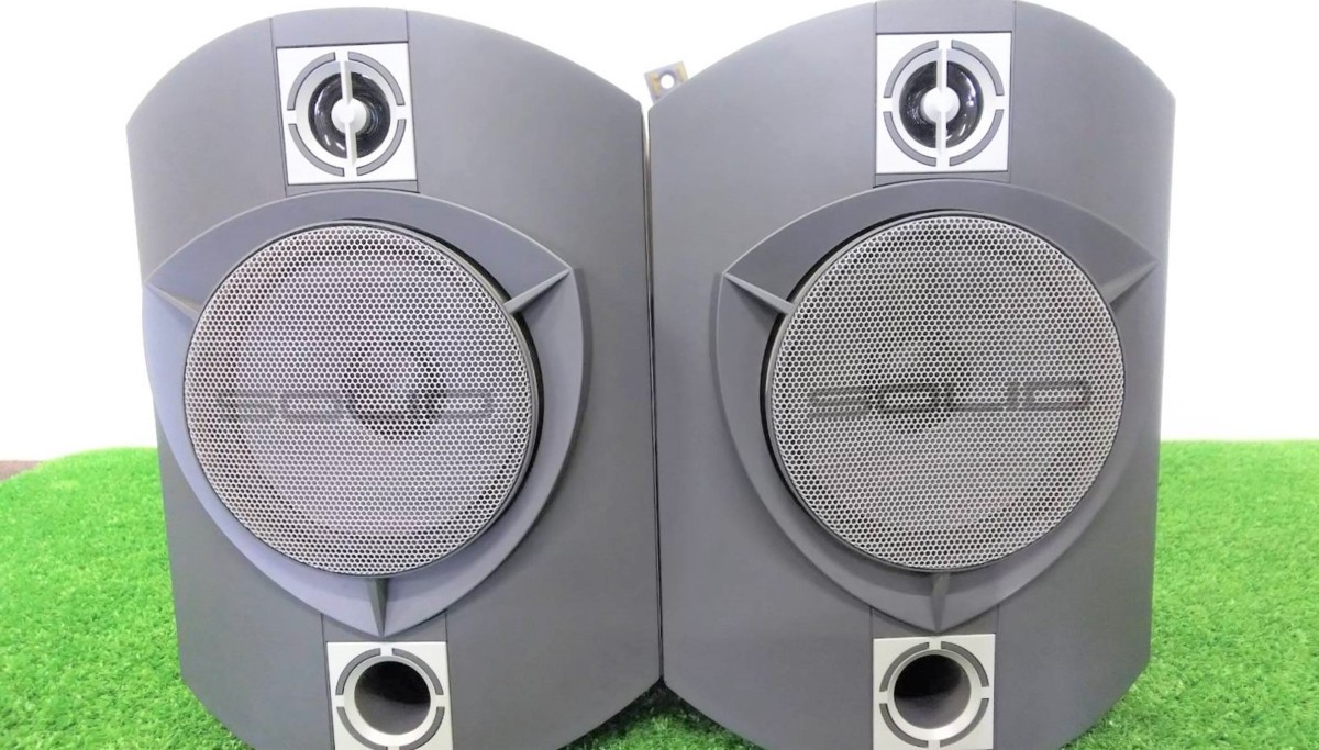 □中古 B&W社 ROCK SOLID SOUNDS モニタースピーカー ペア ロック