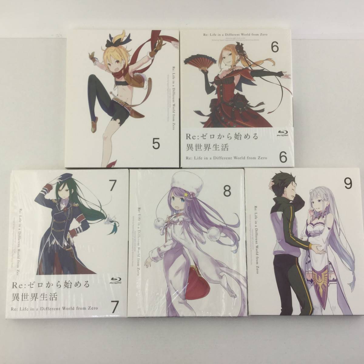 Re ゼロから始める異世界生活 リゼロ Blu Ray 1 9巻 Ova Memory Snow 前日譚 小説3冊 アニメ1期 日本 売買されたオークション情報 Yahooの商品情報をアーカイブ公開 オークファン Aucfan Com
