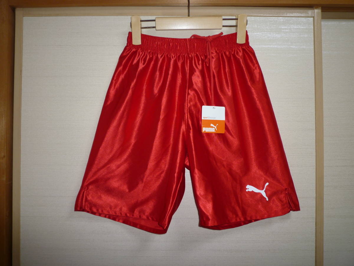 高品質，100%新品 プーマ ハーフパンツ赤 Lサイズ(Lサイズ)｜売買されたオークション情報、yahooの商品情報をアーカイブ公開 - オークファン パンツ