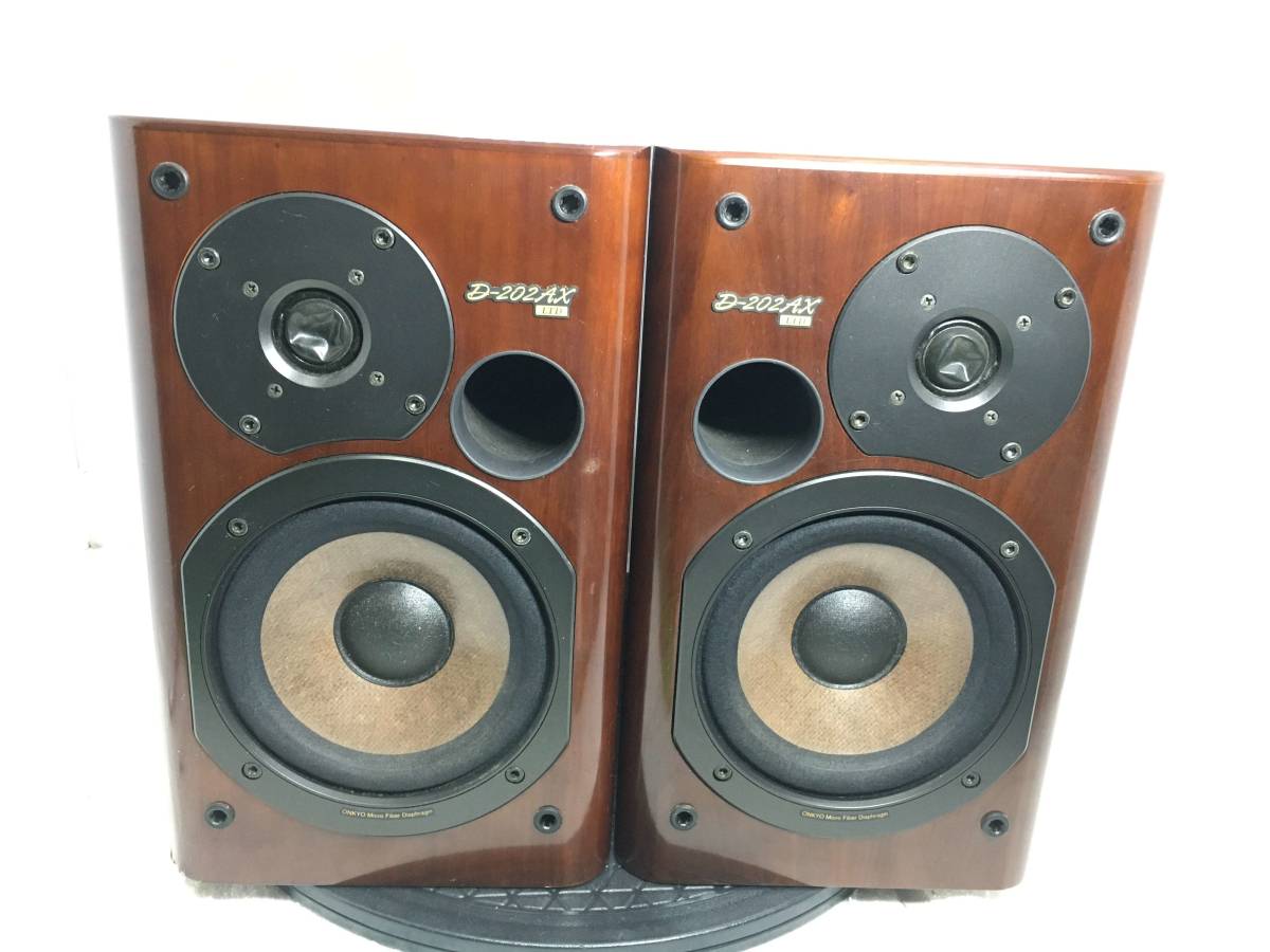 3065 ONKYO スピーカー D-202AX LTD ペア シリアル同番