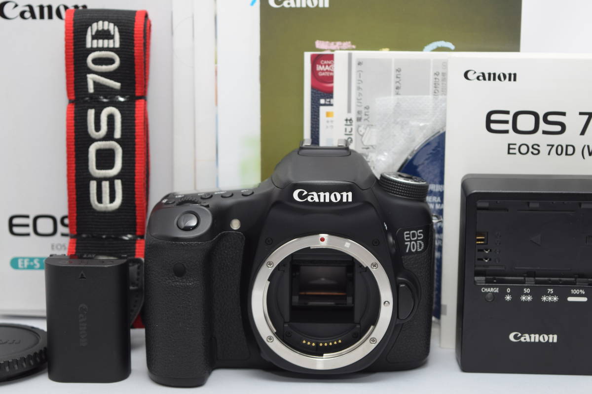良品☆Canon キヤノン EOS 70D ボディ☆元箱付 EOS 70D ボディ 中古Canon #