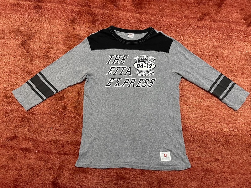 カナダ製☆CHESWICK（チェスウィック） ”七分袖・フットボール”Tシャツ 