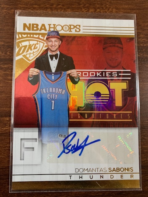 100%新品，得価 NBA HOOPS ROOKIES HOT auto DOMANTAS SABONIS サイン(その他)｜売買されたオークション情報、yahooの商品情報をアーカイブ公開 - オークファン その他