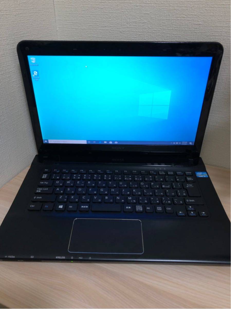 † Sony SVE141R11N 8GB ストレージ無 ソニーSONY VAIO中古ノートパソコン/型番SVE141R11N/CORE‐i5-2.60GHz