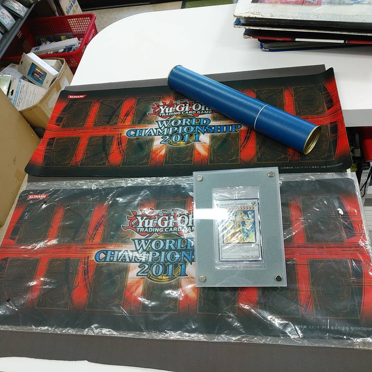 遊戯王 遊戯王 11 Ae003 星屑の巨神 Stardast Divinity 世界大会11日本代表選考会 スーパー 11 Ae003 限定品 非売品 売買されたオークション情報 Yahooの商品情報をアーカイブ公開 オークファン Aucfan Com