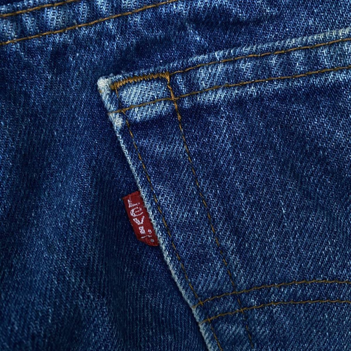 濃紺 赤耳同時期 80s Levi