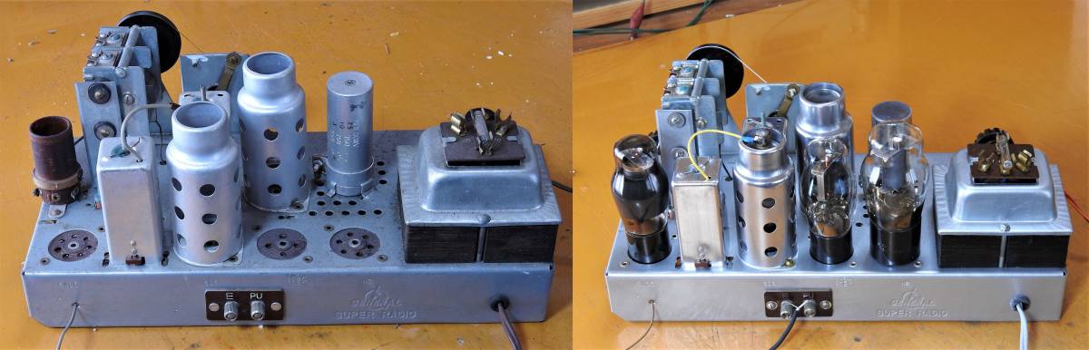 昭和の思い出 ゼネラル真空管ラジオ 5球スーパー 5S-34 整備品 の入札