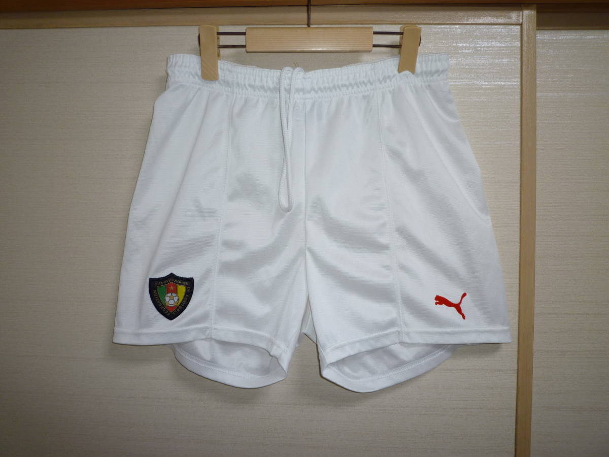 プーマ カメルーン代表ユニフォームパンツ Lサイズ