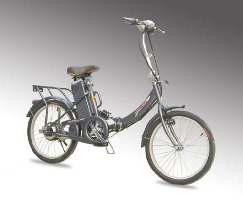 送料無料！電動自転車（モペット版）E-BIKE20 折りたたみタイプ 24V12AH大容量バッテリー　20インチ　ガンメタ