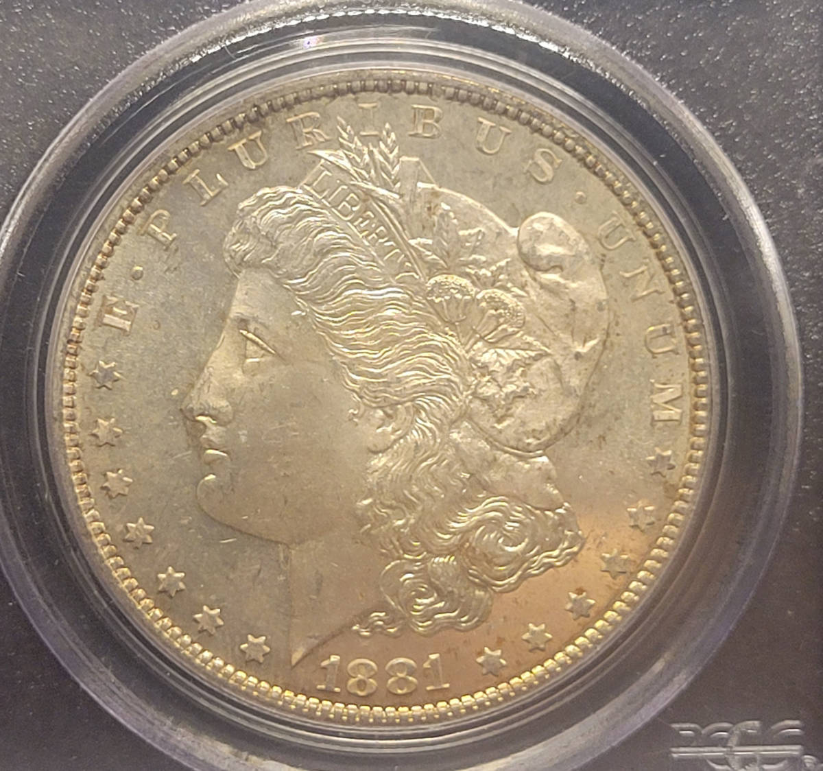 1円スタート】1881-S アメリカ モルガンダラー 1ドル 銀貨 PCGS MS64