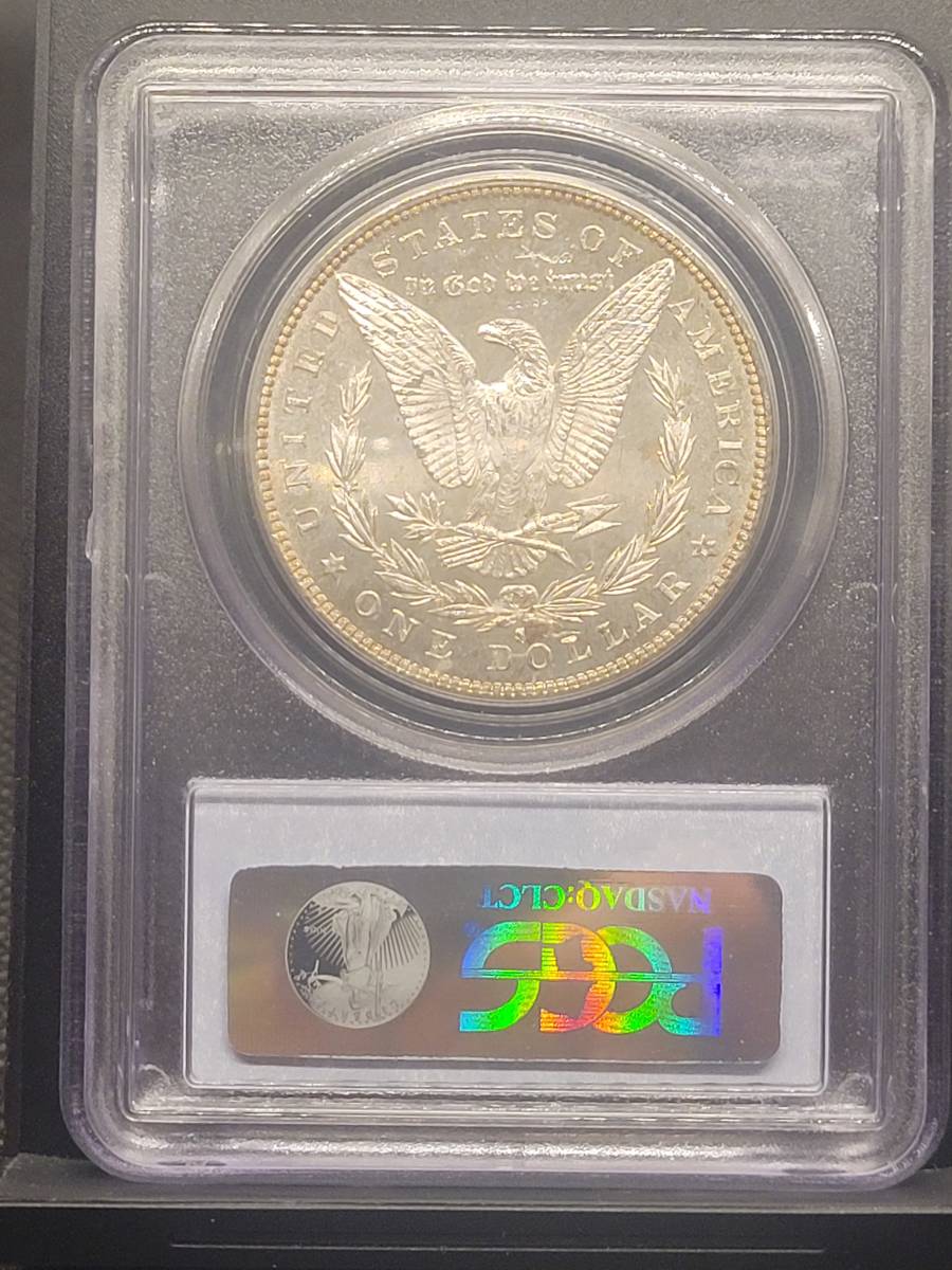 1円スタート】1881-S アメリカ モルガンダラー 1ドル 銀貨 PCGS MS64