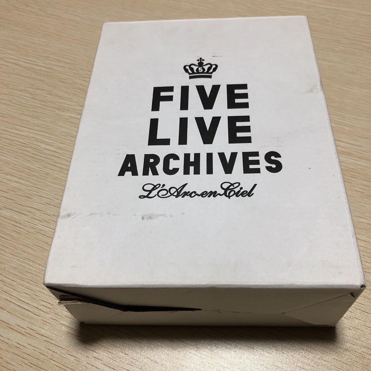 未開封 FIVE LIVE ARCHIVES【完全生産限定盤】DVD-BOX L'Arc~en~