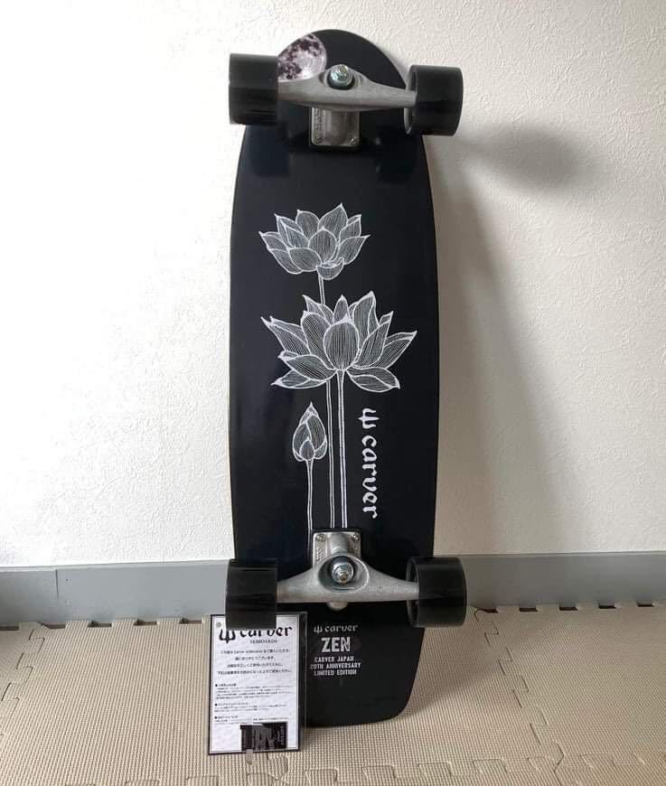 日本限定 CARVER JAPAN LIMITED 20周年記念 32’’ ZEN CX4 COMPLETE カーバー YOW ヤウ コンプリート SURFSKATE サーフスケート 