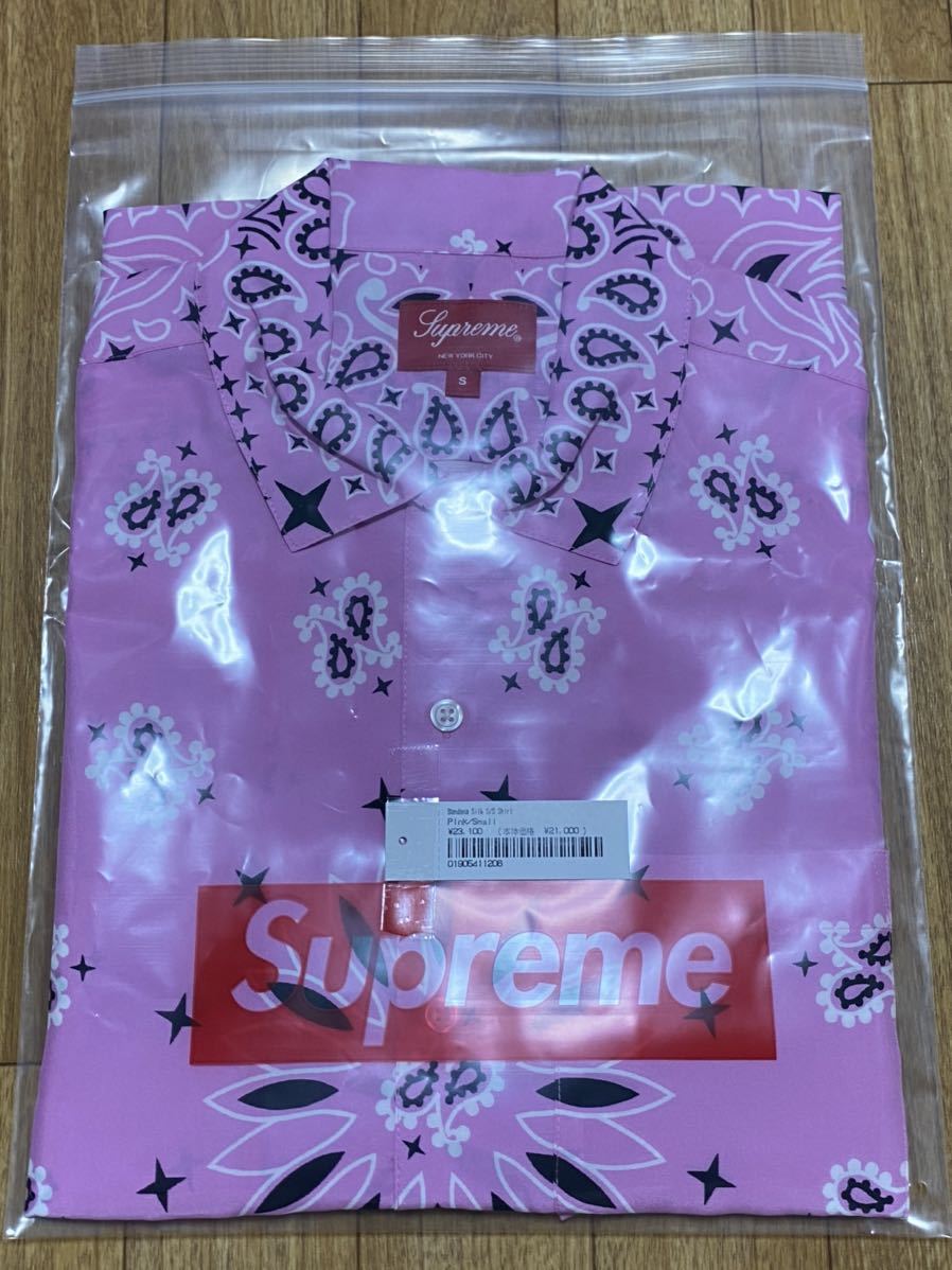 Supreme Bandana Silk S/S Shirt 