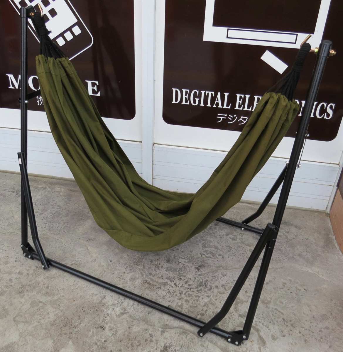 シフラス3wayハンモック SFF-39 モスグリーン 3WAY自立式ポータブルハンモック用 チェア生地＆クッション SFF-39