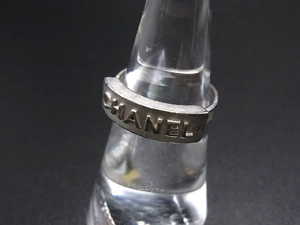 限定セール，低価 1円 CHANEL シャネル ロゴデザイン リング 指輪 アクセサリー 約11号 レディース シルバー系 N8363uc(指輪)｜売買されたオークション情報、yahooの商品情報をアーカイブ公開 - オークファン 指輪
