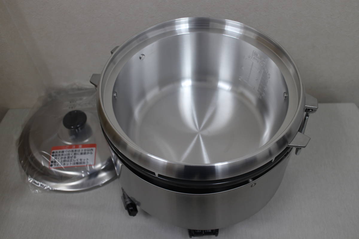 リンナイ | 業務用ガス炊飯器(都市ガス12A・13A用) 普及 ガス炊飯器