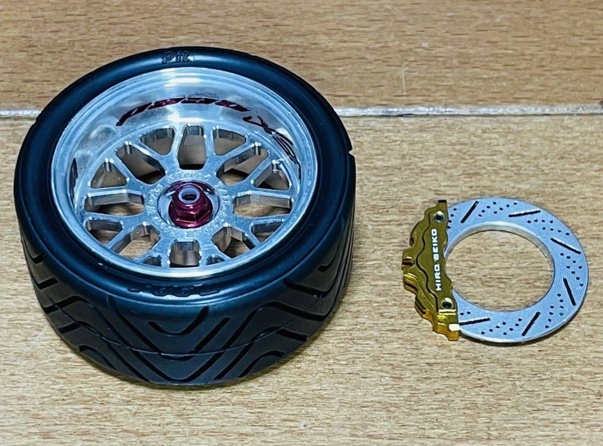 SANWA 痛車RC製作所 サンワプロポ用アルミステアリング ホイール絆 ver 技 (WAZA : SLIDER M12&frasl;M12S用のアルミステアリングホイール アルミ製ステアリングホイール装着！ M12 TAIL 一体型アルミステアリングホイール M17・M12・MT44用 4px&frasl;7px