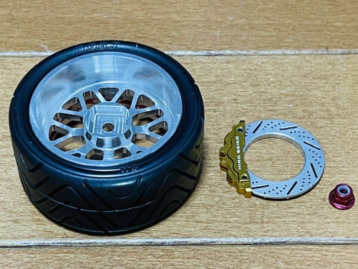 SANWA 痛車RC製作所 サンワプロポ用アルミステアリング ホイール絆 ver 技 (WAZA : SLIDER M12&frasl;M12S用のアルミステアリングホイール アルミ製ステアリングホイール装着！ M12 TAIL 一体型アルミステアリングホイール M17・M12・MT44用 4px&frasl;7px