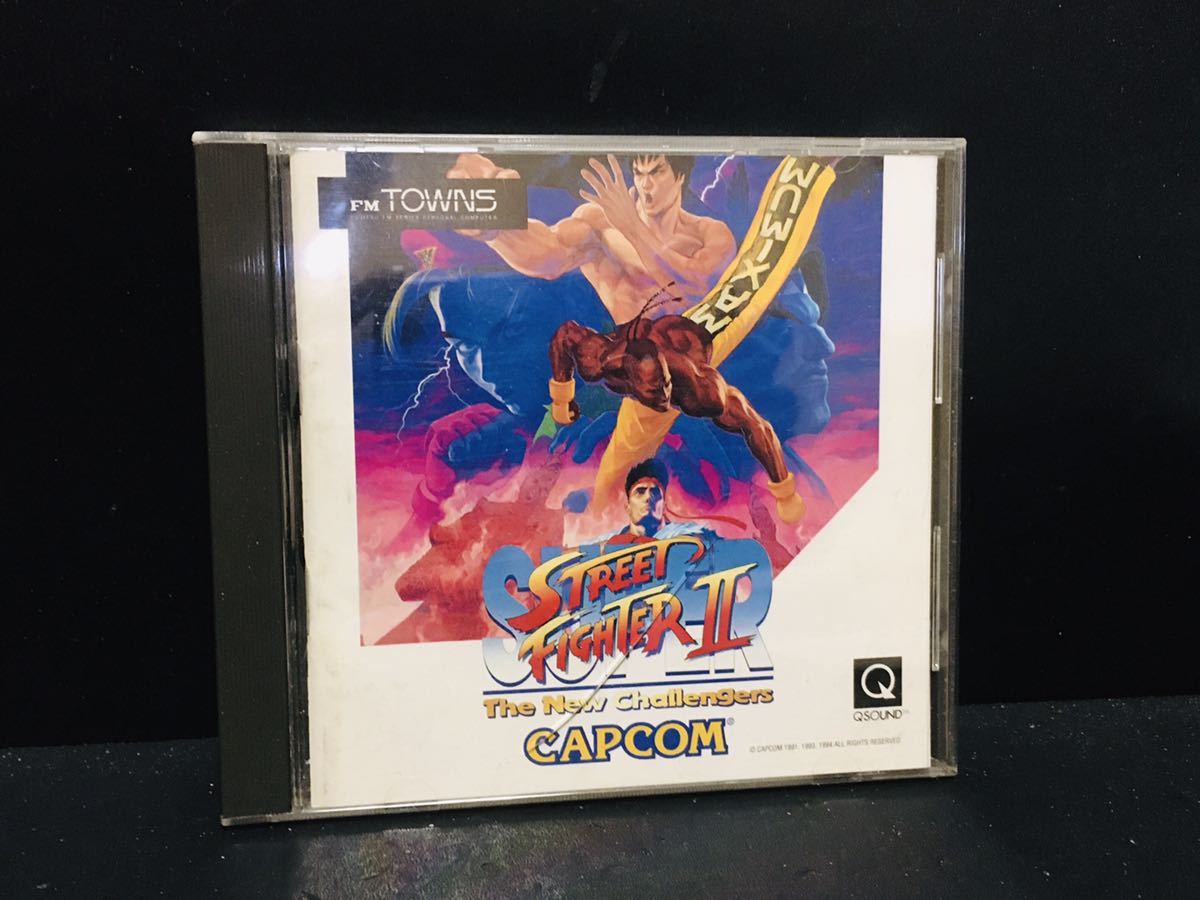 FM TOWNS スーパーストリートファイターⅡ STREET FIGHTER II CAPCOM