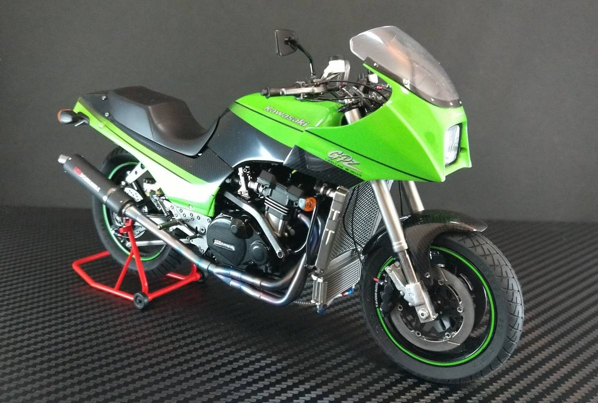 アオシマ GPZ900R 1/12 1⁄12 GPZ900R Kawasaki (Kawasaki) Kit 村正ラボ