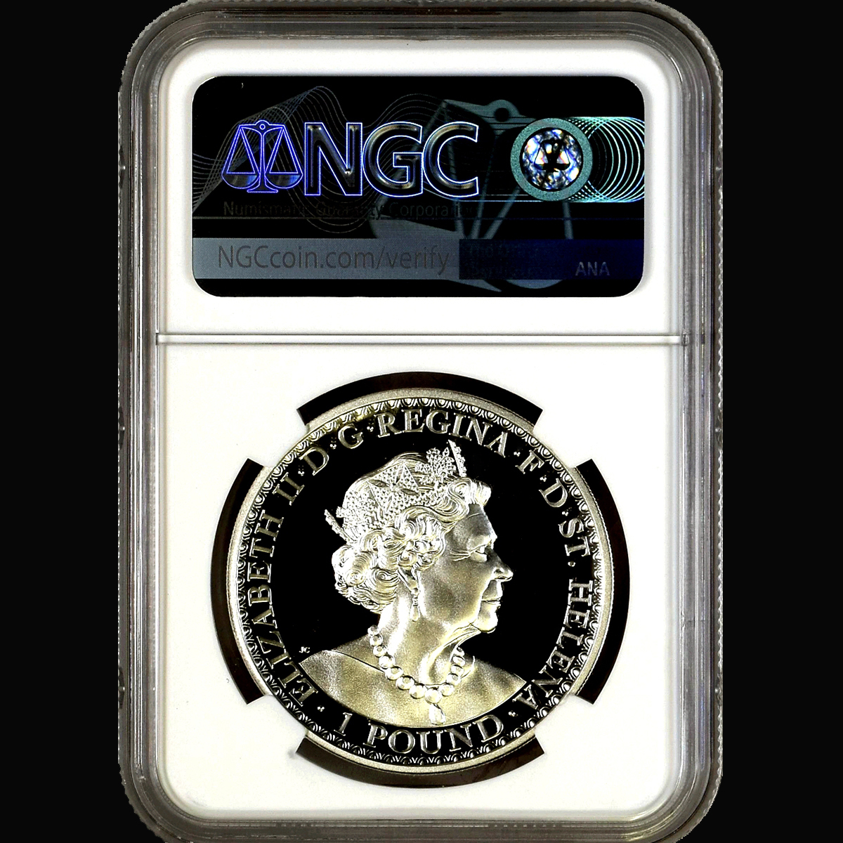 セントヘレナ ウナとライオン 2021年 銀貨 1オンス イギリス 0 