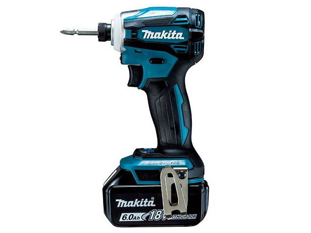 新品 makita マキタ 充電式インパクトドライバ TD172DRGX 青 ブルー 18V 6.0Ah バッテリ(BL1860B)2本・充電器・ケース付き ②