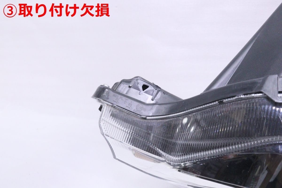 16-305☆LED LA350S ミライース☆左ヘッドライト KOITO 100-69042
