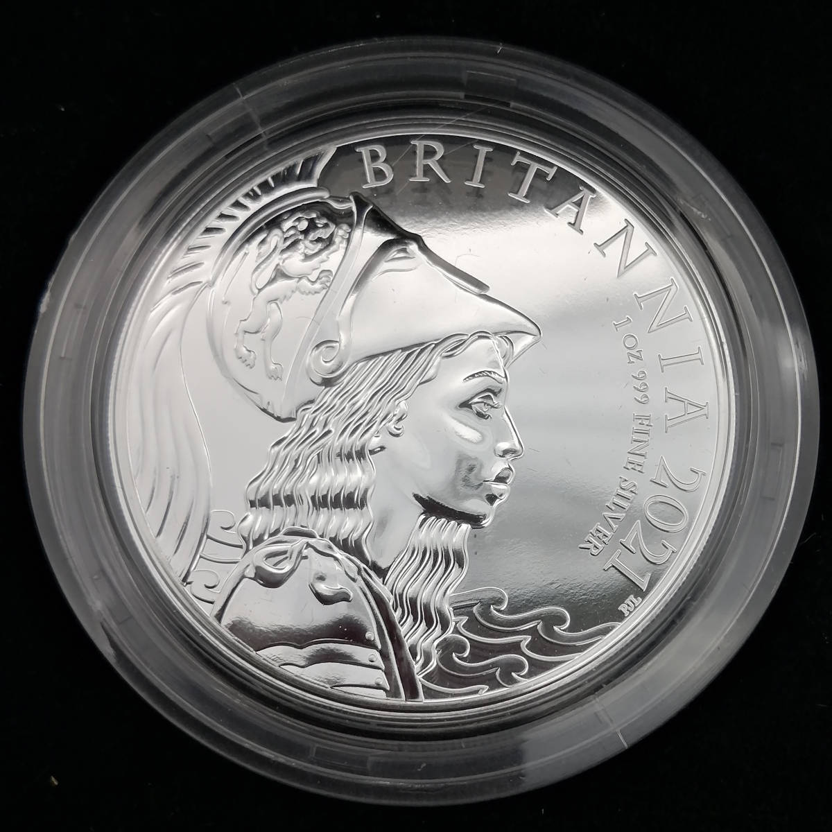 英国 2021 プレミアム 銀貨 ブリタニア 1オンス シルバー コイン