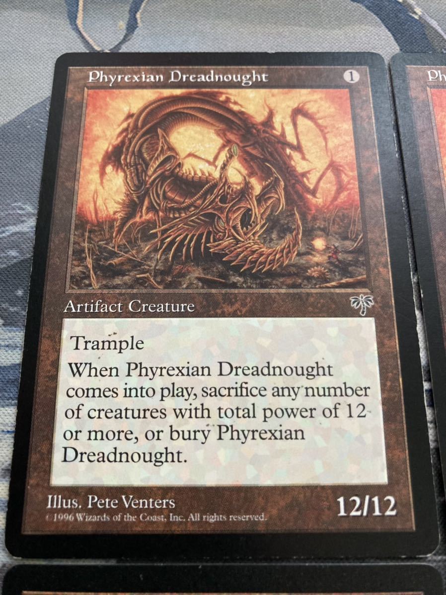 ファイレクシアン・ドレッドノート 英語版 4枚セット MTG