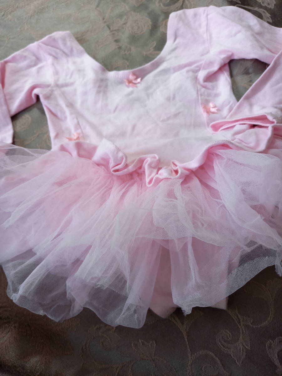 レオタード　100 110 ピンク　かわいい　ダンス　バレエ　送料無料_1