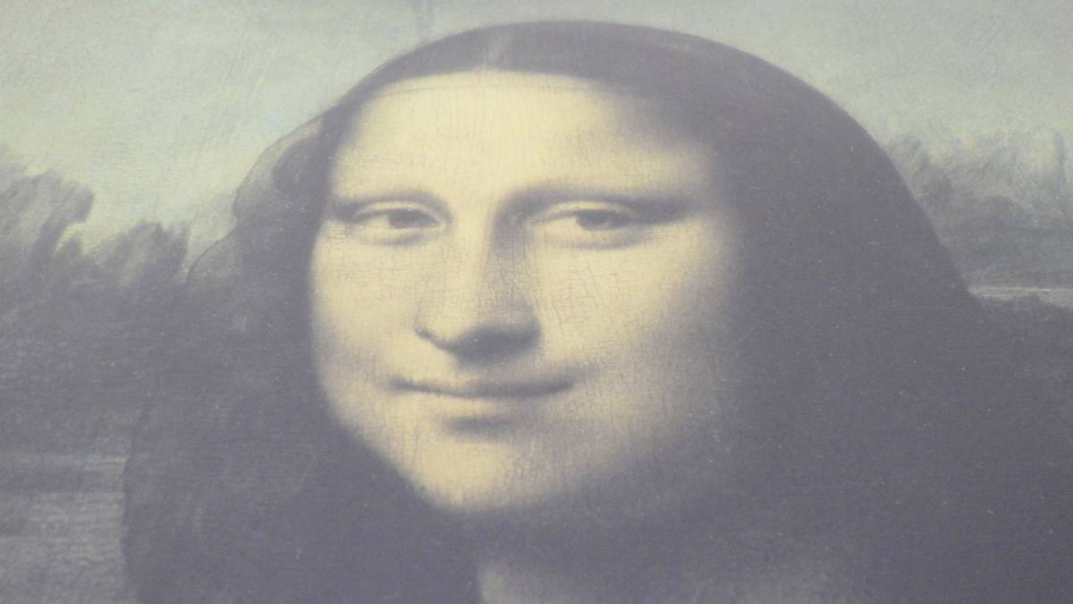 モナリザ レオナルド・ダ・ヴィンチ 特別展示記念作品 1974年 大日本 