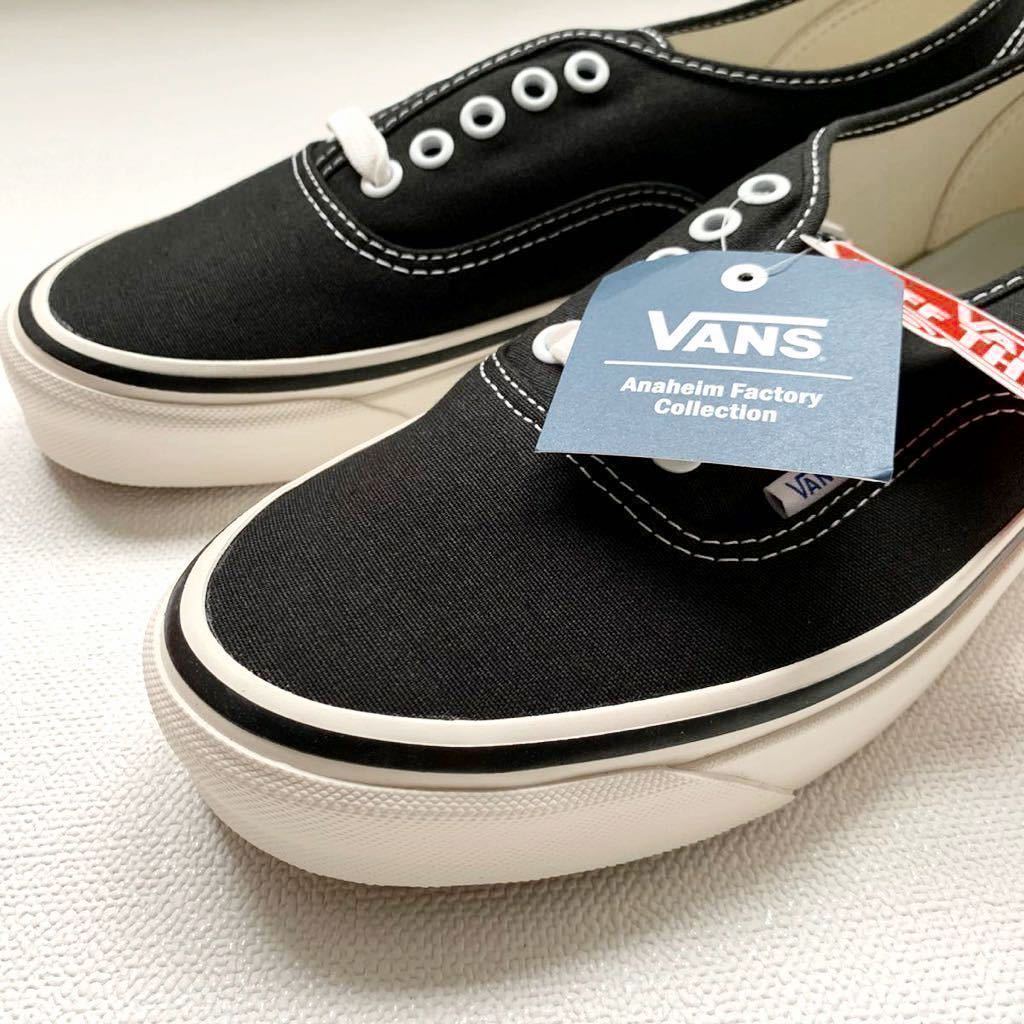 新品レア VANS バンズ オーセンティック 44DX 27㎝ アナハイム 黒 