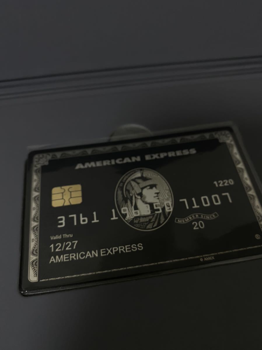 アメックスセンチュリオンカード ブラックカード メタル レプリカ