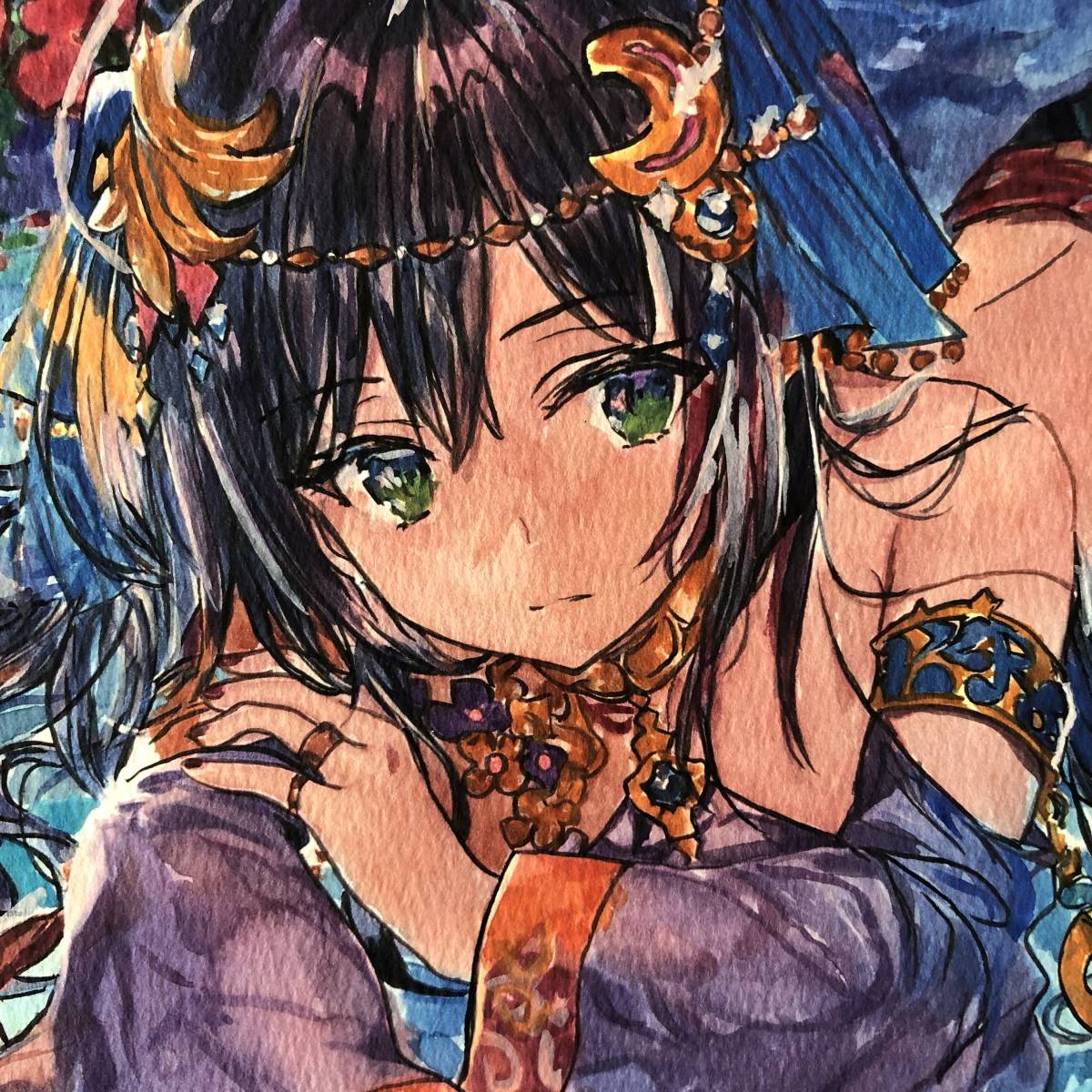 手描きイラスト 可愛い 天使 美女 約a4サイズ 手描きイラスト 売買されたオークション情報 Yahooの商品情報をアーカイブ公開 オークファン Aucfan Com