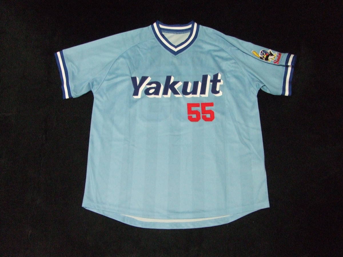 東京ヤクルトスワローズ 1990-1998年 復刻 黄金期 刺繍 ビジター 