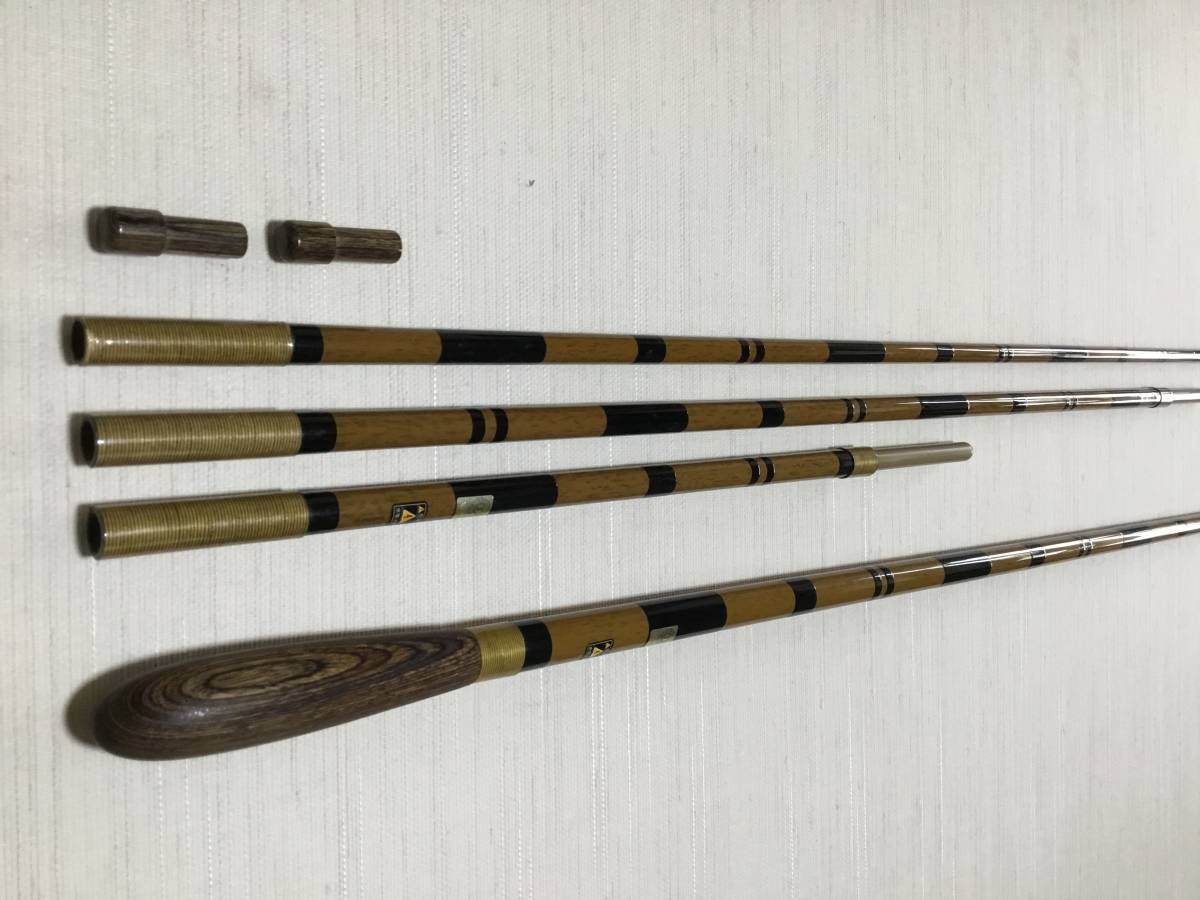 シマノ 朱紋峰 竿掛 二本物 未使用 ２本物