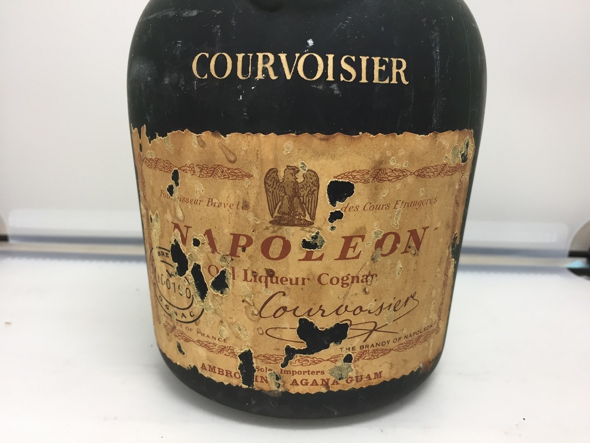 古酒 ブランデー コニャック COURVOISIER クルボアジェ ナポレオン 旧