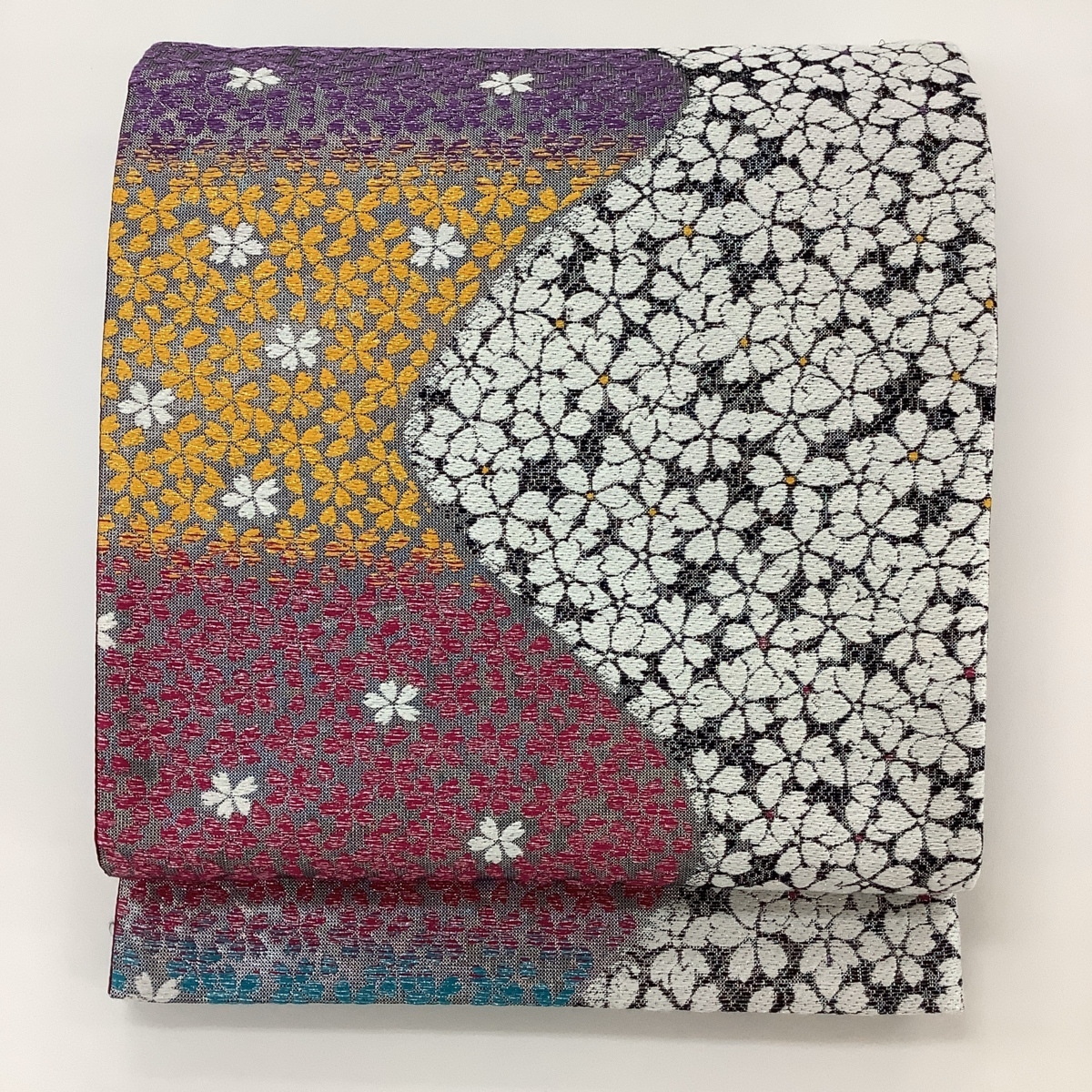 【お得，新品】 きものcocon 袋帯 六通 長さ456/幅31/正絹/銀系/シルバー系/振袖用 7-14-3O-1057-u(仕立て上がり)｜売買されたオークション情報、yahooの商品情報をアーカイブ公開 - オークファン 仕立て上がり