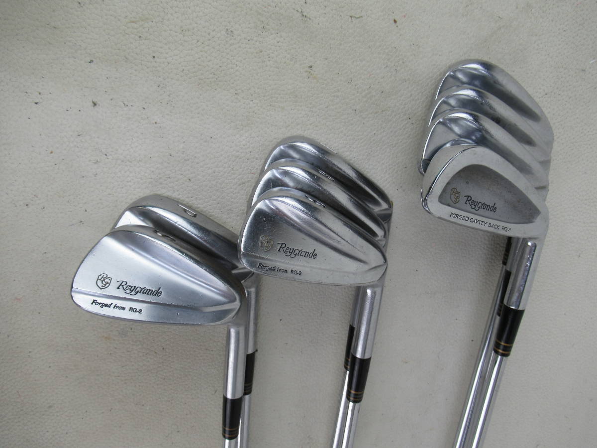 ★BRIDGE STONE ブリジストン Reygrande Forged iron RG-2 アイアン #3-#9.P.S 9本セット 純正スチールシャフト B069★レア★激安★中古★