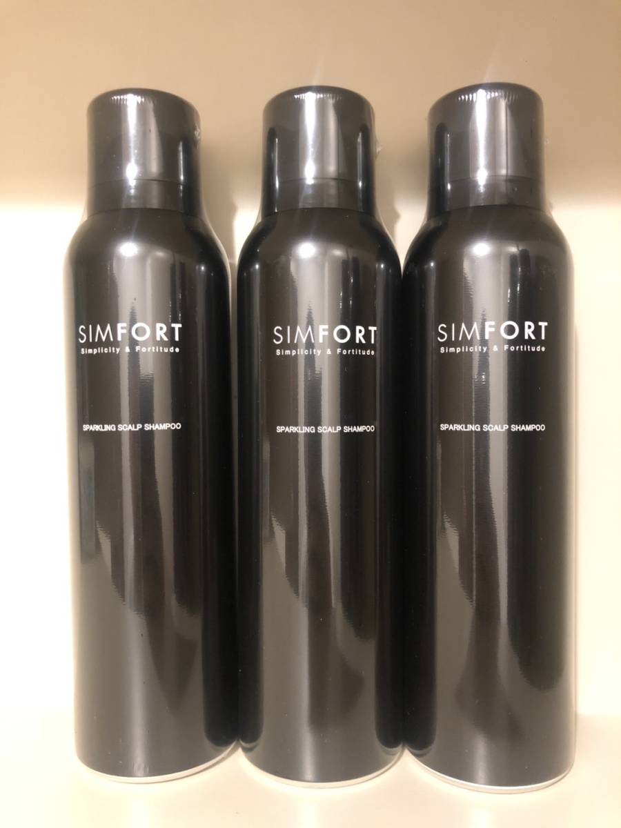 SIMFORT スパークリングスカルプシャンプー 150g 2本セット SIMFORT