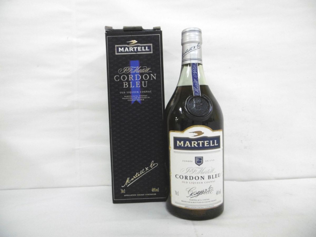 マーテル コルドンブルー 未開栓 CORDON MARTELL 飲料 コニャック 古酒