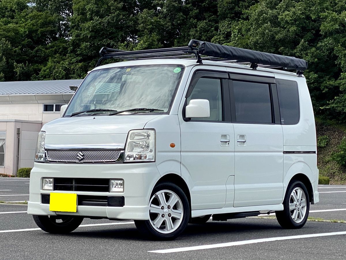 アウトドア仕様！4WD◇平成19年 SUZUKI EVERY WAGON/PZターボSP/両側